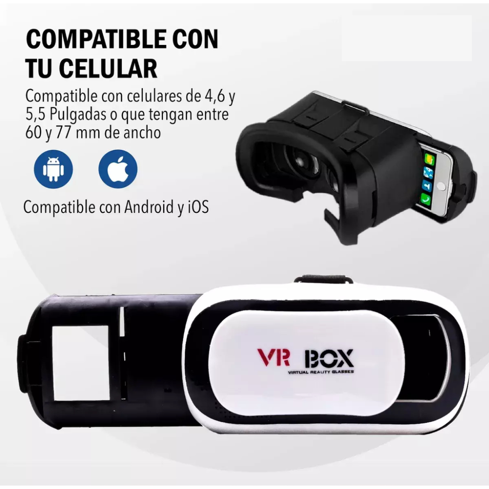 Gafas De Realidad Virtual 3d Para Celular